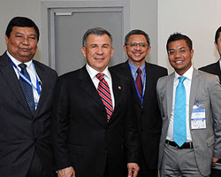 минниханов и делегация из малайзии